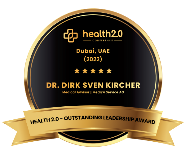 Health 2.0 Conference - Outstanding Leadership Award, Dubai 2022